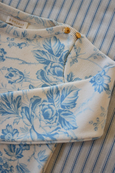 bonjour diary ◎ Wallpaper flower print トップス Bonjour Diary