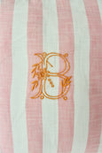 Pink Deckchair Stripes Pillow Case