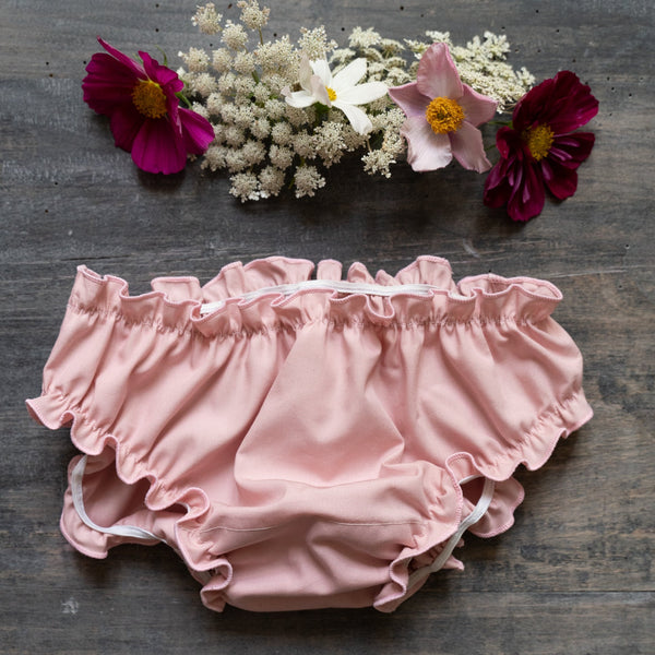 Women's Pink Satin Panties