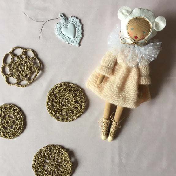 Limited Edition Hand-Made Cloth Doll