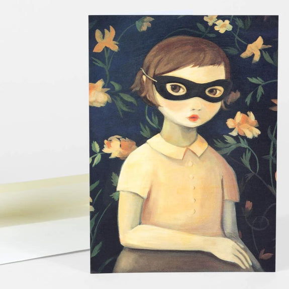 Portrait Of Evaline Notecard