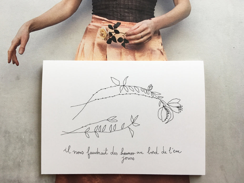 Sibylle – French illustrator & Founder of 'Papillon Papillonnage' – 2 kids
