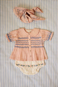 Pale Pink Baby Smocked Blouse
