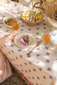 Garden Flowers Print Tablecloth