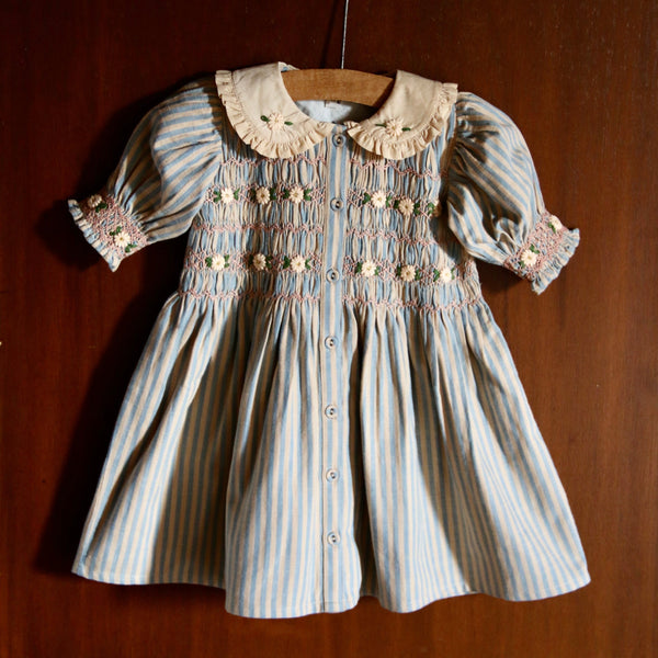 Blue Transat Stripes Romantic Tunic