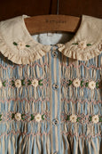 Blue Transat Stripes Romantic Tunic