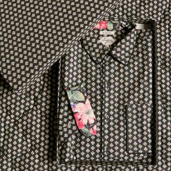 Unisex Shirt Provençal Print