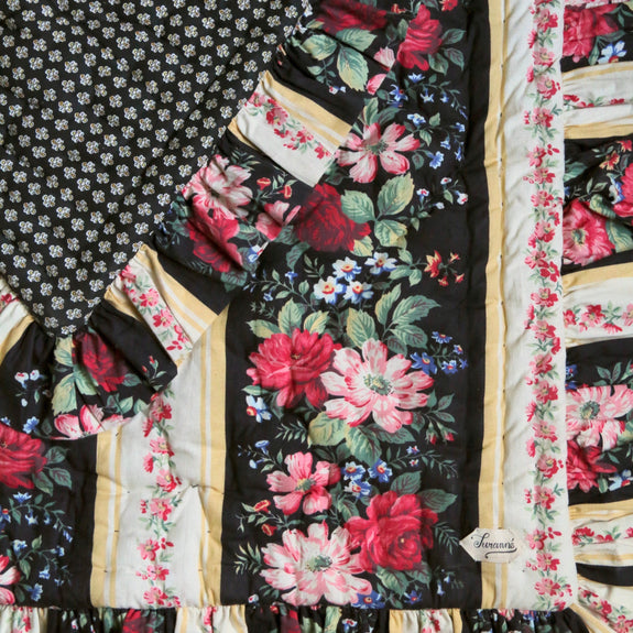 Flowers of Arles Quilted Blanket