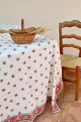 Garden Flowers Print Tablecloth