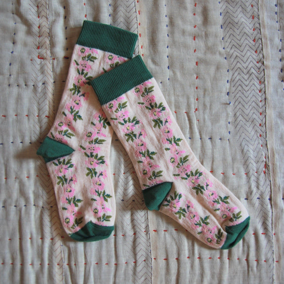 Garland of Flowers Socks