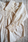 Ivory English Embroidery Iris Blouse