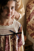 Bird Print Princess Dress