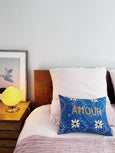 AMOUR Embroidered Pillow