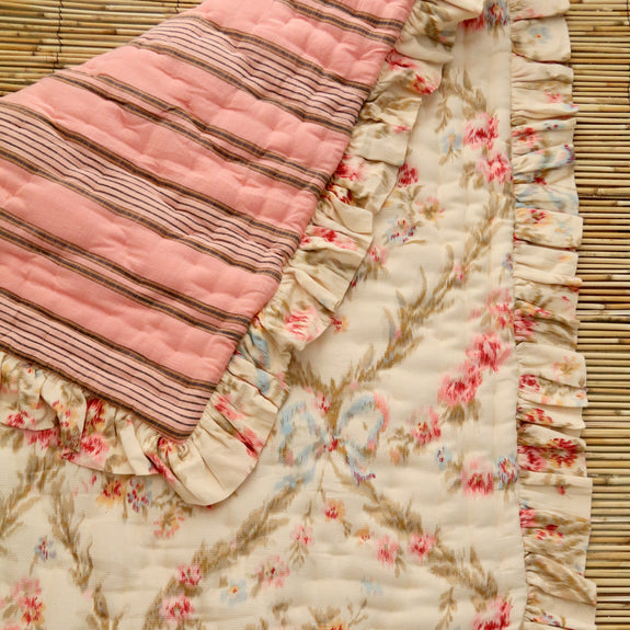 Antoinette Printed Quilted Blanket