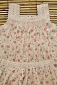 Eléonore Dress and its Printed Rosa Bloom Panties
