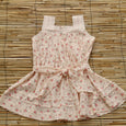 Eléonore Dress and its Printed Rosa Bloom Panties