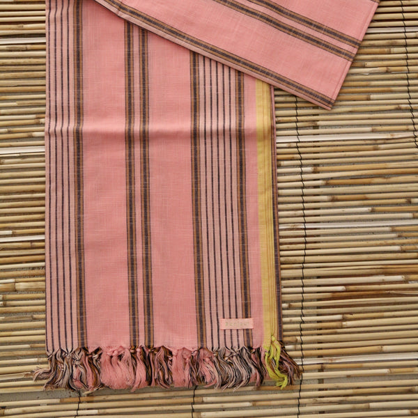 Pink Striped Pareo/Beach Towel