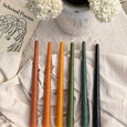 Dusk Beeswax Taper Candles Set