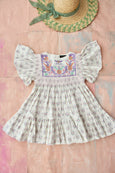 Rosalie Dress with Small Pastel Flowers
