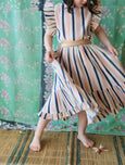 Girl/Adult Transat Stripes Long Skirt