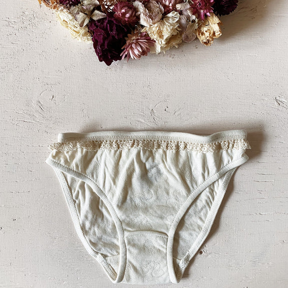 Cream Organic Cotton Panty – Belle Vie Paris