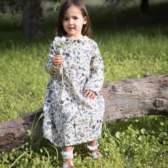 Jeanne Dress Ink Floral Belle Vie Paris Jeanne Dress Ink Floral Belle Vie Paris