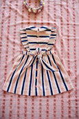Transat Stripes Apron Dress