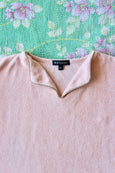 Pink terry Top