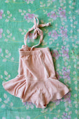 Pink Terry Cloth Swimsuit