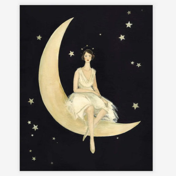 Moon Lady Print