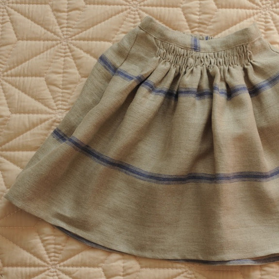 Bobo Skirt Mattress Blue stripes