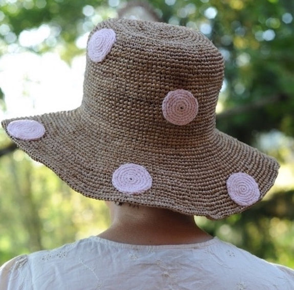 Woman Straw Dot Hat