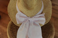 Girl Georgette Raffia Straw Hat Pink
