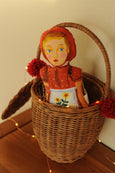 Little Red Riding Hood Fabric Doll by Nathalie Lété