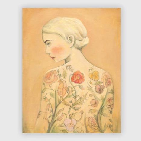 Flora, The Tattooed Girl Print