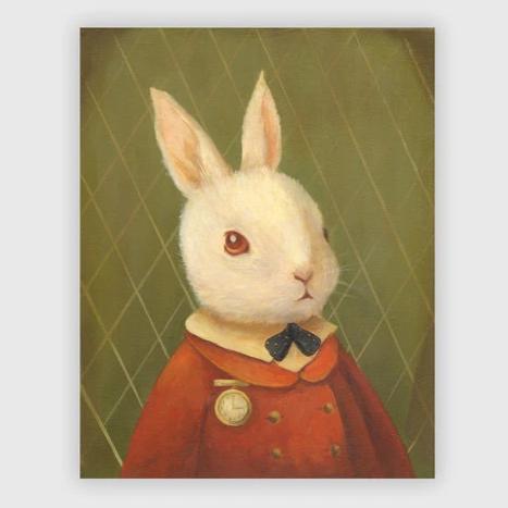 The White Rabbit Print – Belle Vie Paris