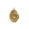 Gold Mini Love Heart Ex-Voto