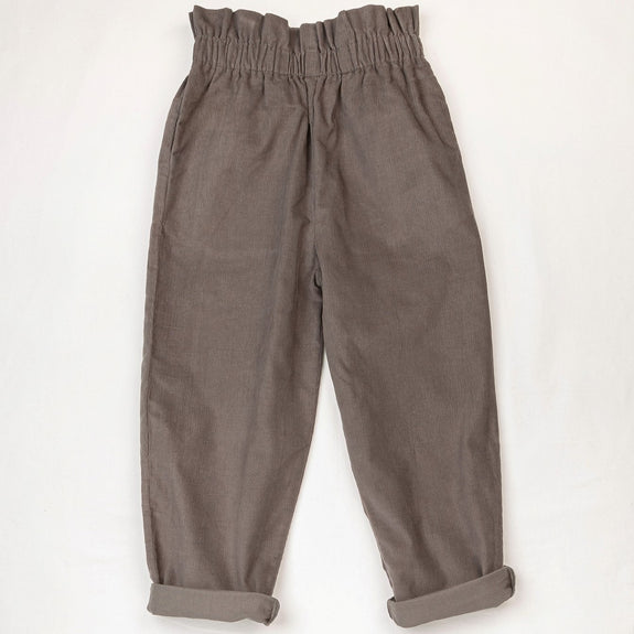 Corduroy Trousers Grey