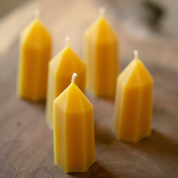 Pure Beeswax Little Crystal
