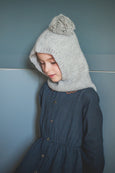 Heather Grey Lutin Alpaca Wool hat