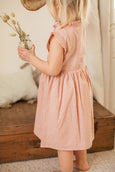 Rose Quartz Plumetis Dress