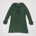 Peggy Knitted Dress Green Blue